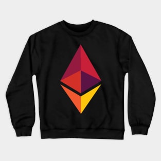 Ethereum Logo Colorful Crewneck Sweatshirt